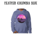 VP - Sunsets & No Regrets - Sponge Fleece Hoodie - Blues, Purples