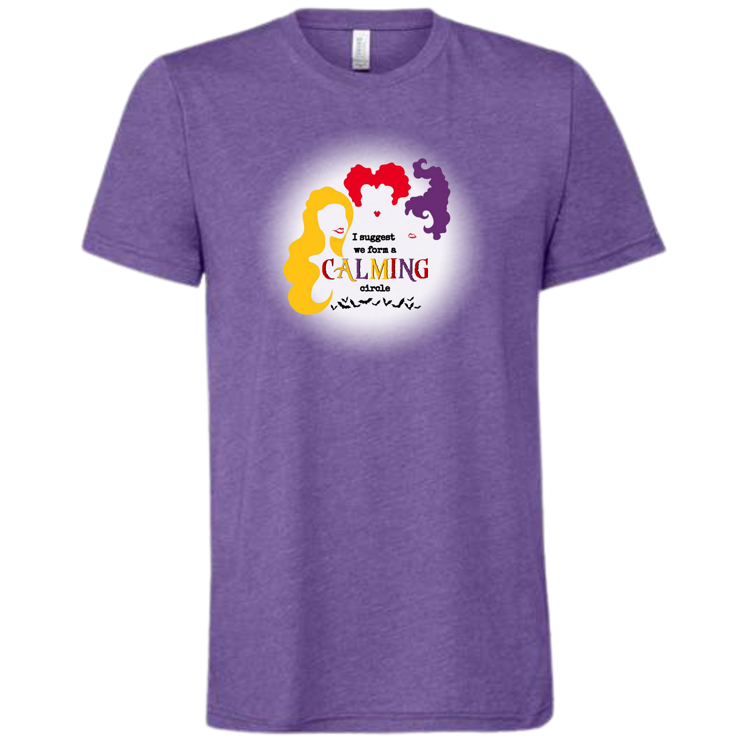 Calming Circle - Unisex Tee - Purples