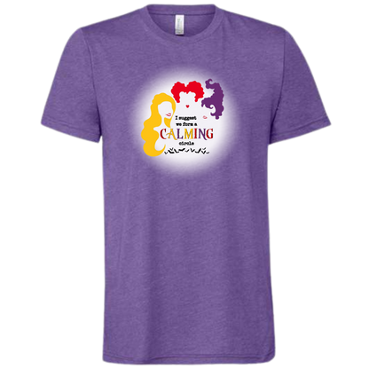 HP - Calming Circle - Unisex Tee - Purples