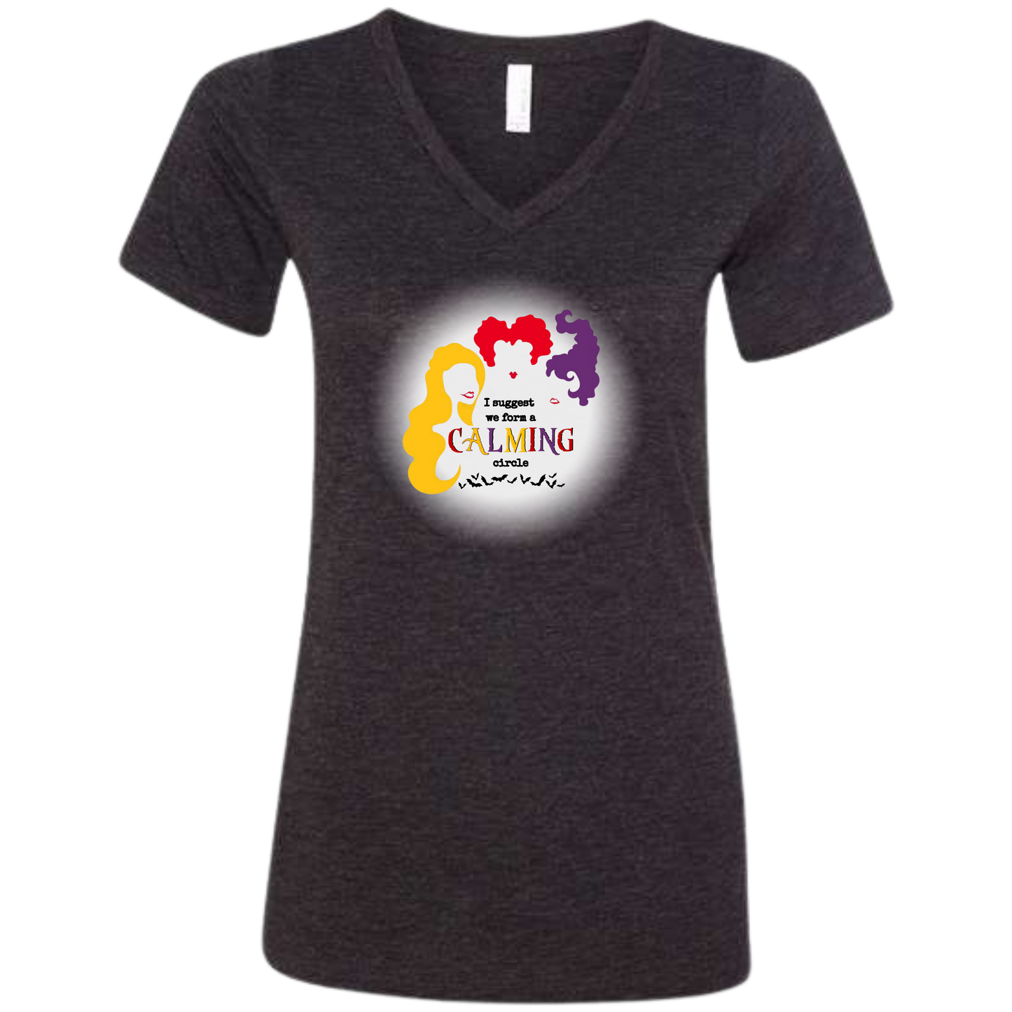 Calming Circle - Women's V-Neck - Assorted Colors