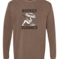Booked for the Summer - Comfort Colors - Heavyweight Long Sleeve Tee - Neutral Colors