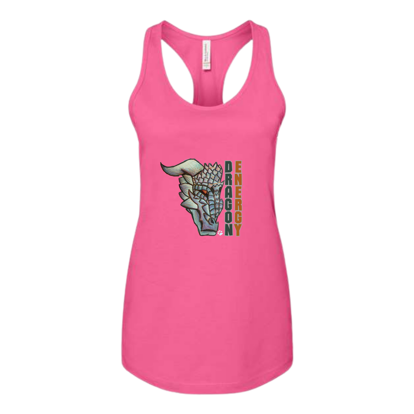 Dragon Energy - Bella+Canvas - Women's Jersey Racerback Tank