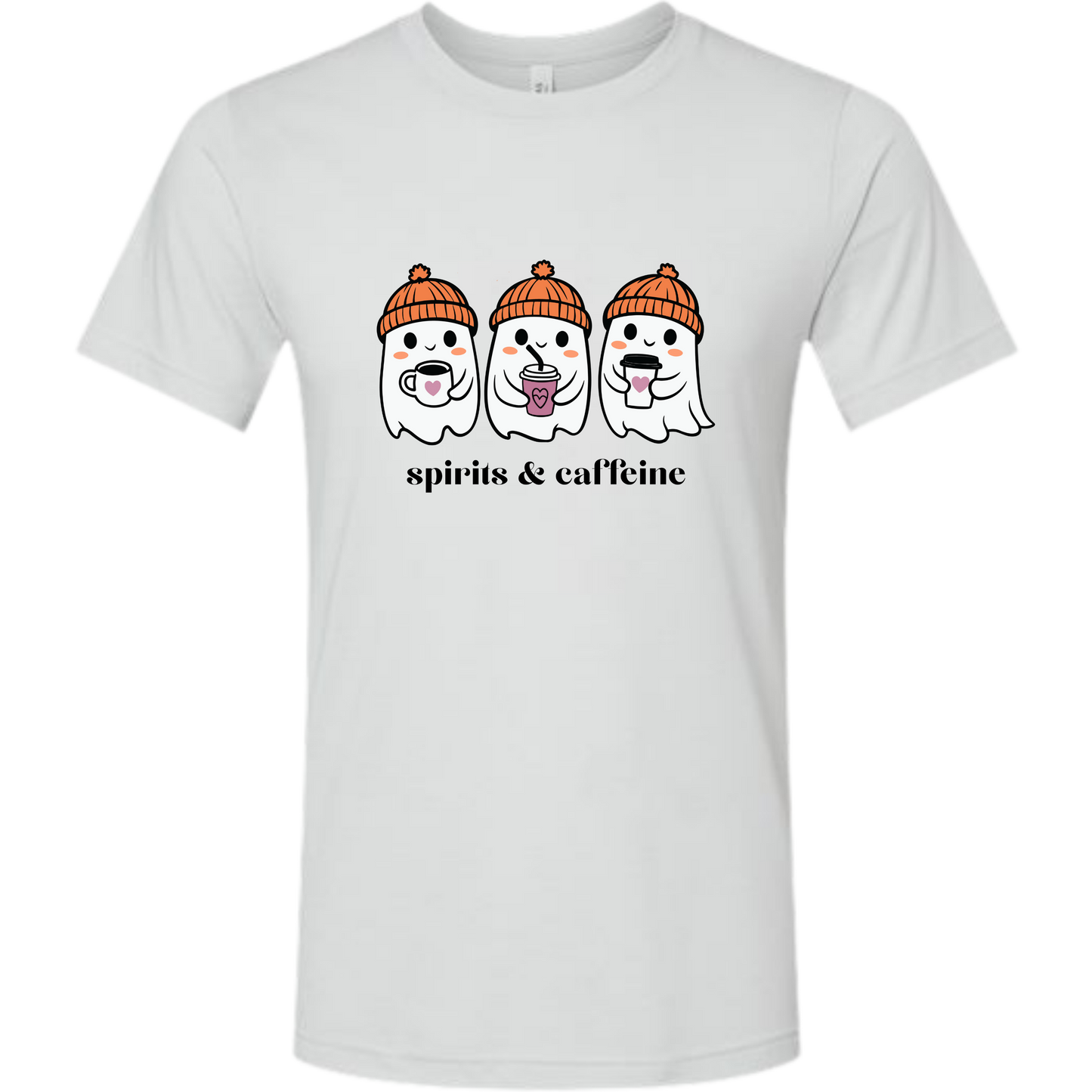 Spirits & Caffeine - Unisex Tee - Neutrals