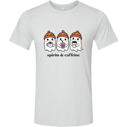 HP - Spirits & Caffeine - Unisex Tee - Neutrals