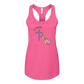 Loves Jesus & America too - Bella+Canvas - Women's Jersey Racerback Tank
