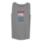 Saved. Free. Loud & Proud - Comfort Colors - Unisex Tank - Neutral Colors & Blues