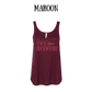 own the awkward - women's flowy tank