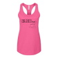 I don't rise & shine I caffeinate & coordinate - Bella+Canvas - Women's Jersey Racerback Tank