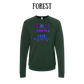 VP - Cruise Crew FAFO - Sponge Fleece Raglan Sweatshirt - Greens, Neutrals