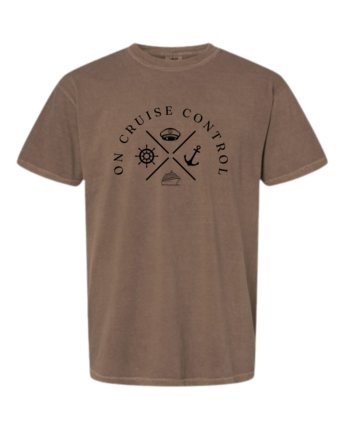 On Cruise Control - Comfort Colors - Heavyweight Unisex Tee - Neutral Colors