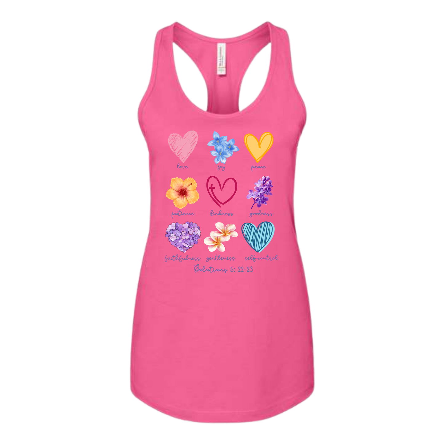 Galatians 5 - Spring - Bella+Canvas - Women's Jersey Racerback Tank