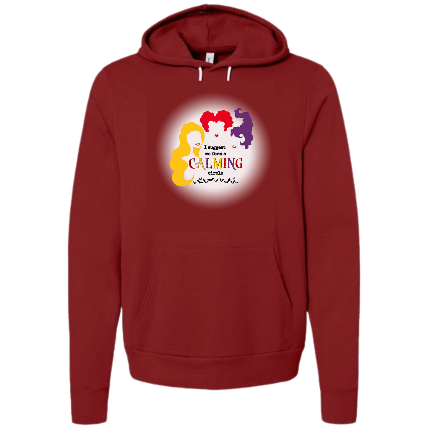 Calming Circle - Sponge Fleece Hoodie - Assorted Colors