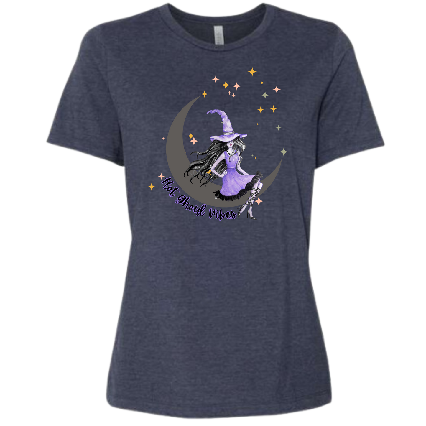 HP - Hot Ghoul Vibes - Women's Relaxed Fit Tee - Assorted Colors