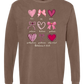 Galatians 5 - Valentines - Comfort Colors - Heavyweight Long Sleeve Tee - Neutral Colors