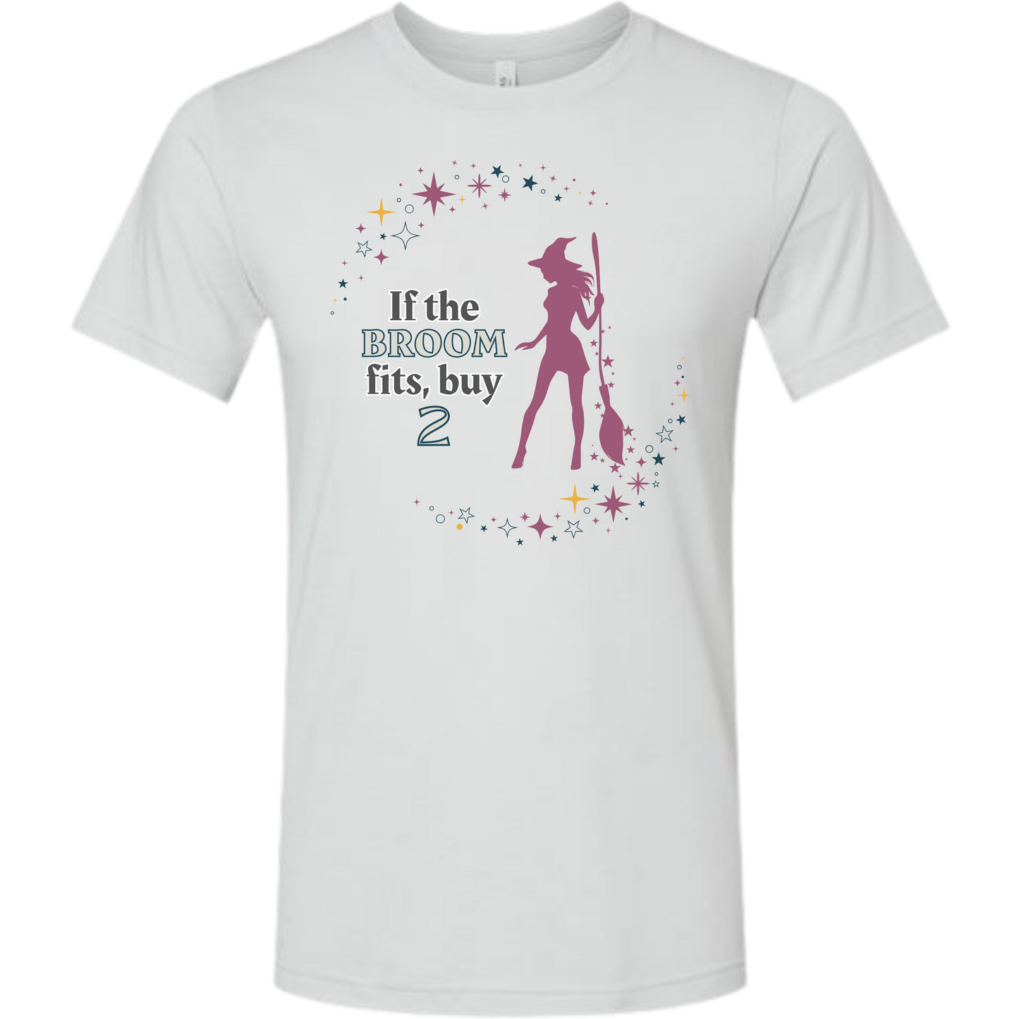 HP - If The Broom Fits - Unisex Tee - Neutrals