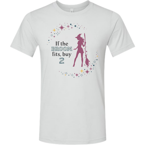 HP - If The Broom Fits - Unisex Tee - Neutrals
