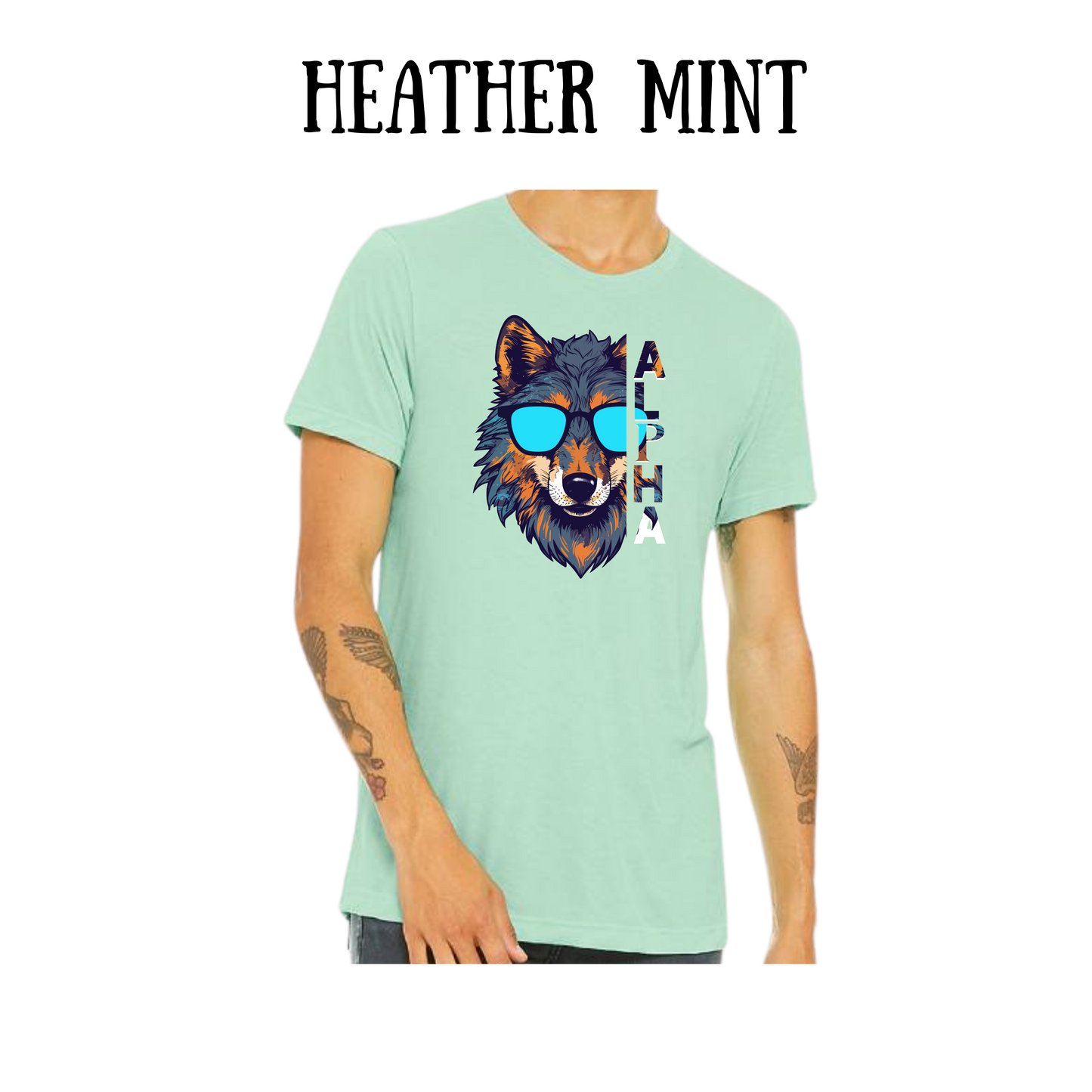 BP - Alpha - Unisex Tee - Greens