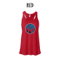 CP - Keep Shining - Women's Flowy Racerback Tank
