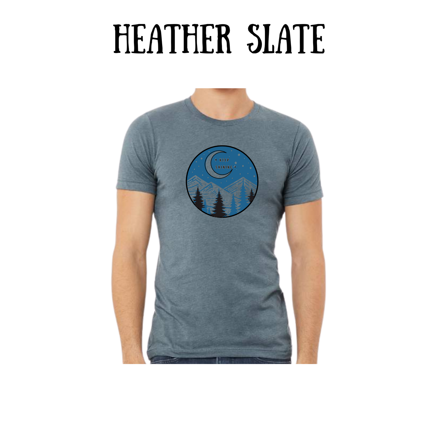 OP - Keep Shining - Unisex Tee - Blues