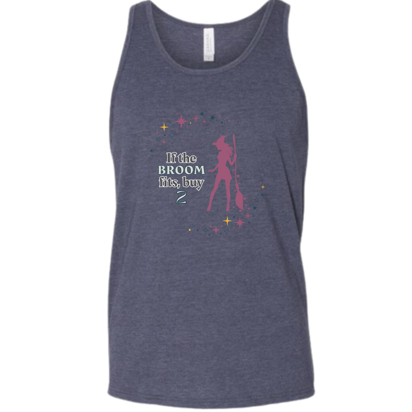 HP - If The Broom Fits - Unisex Tank