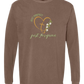 Not Perfect Just Forgiven - Comfort Colors - Heavyweight Long Sleeve Tee - Neutral Colors