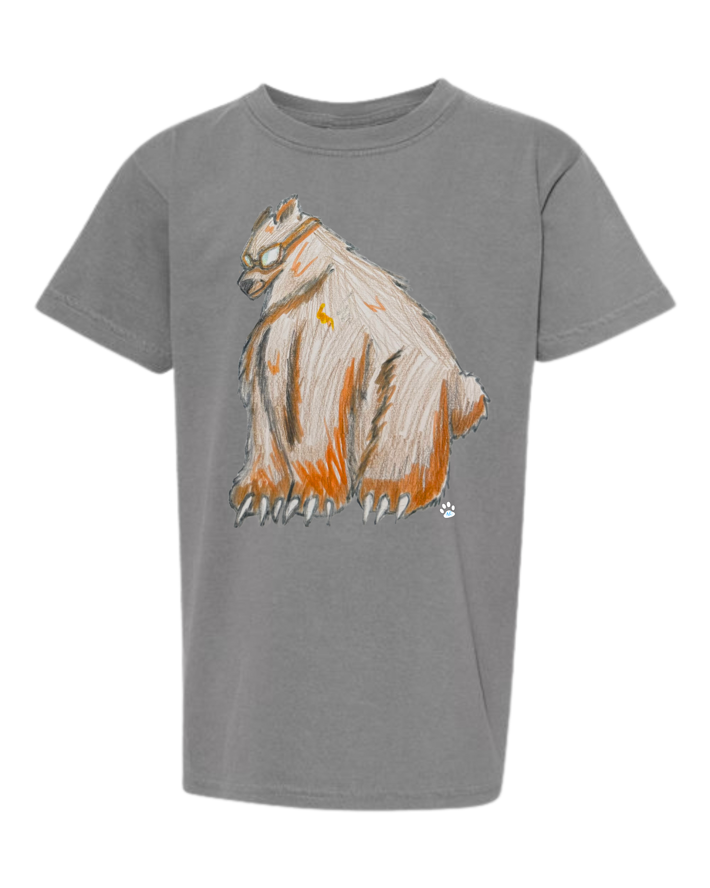 Muscle Bear - Comfort Colors - Heavyweight Youth Tee - Neutral Colors & Blues