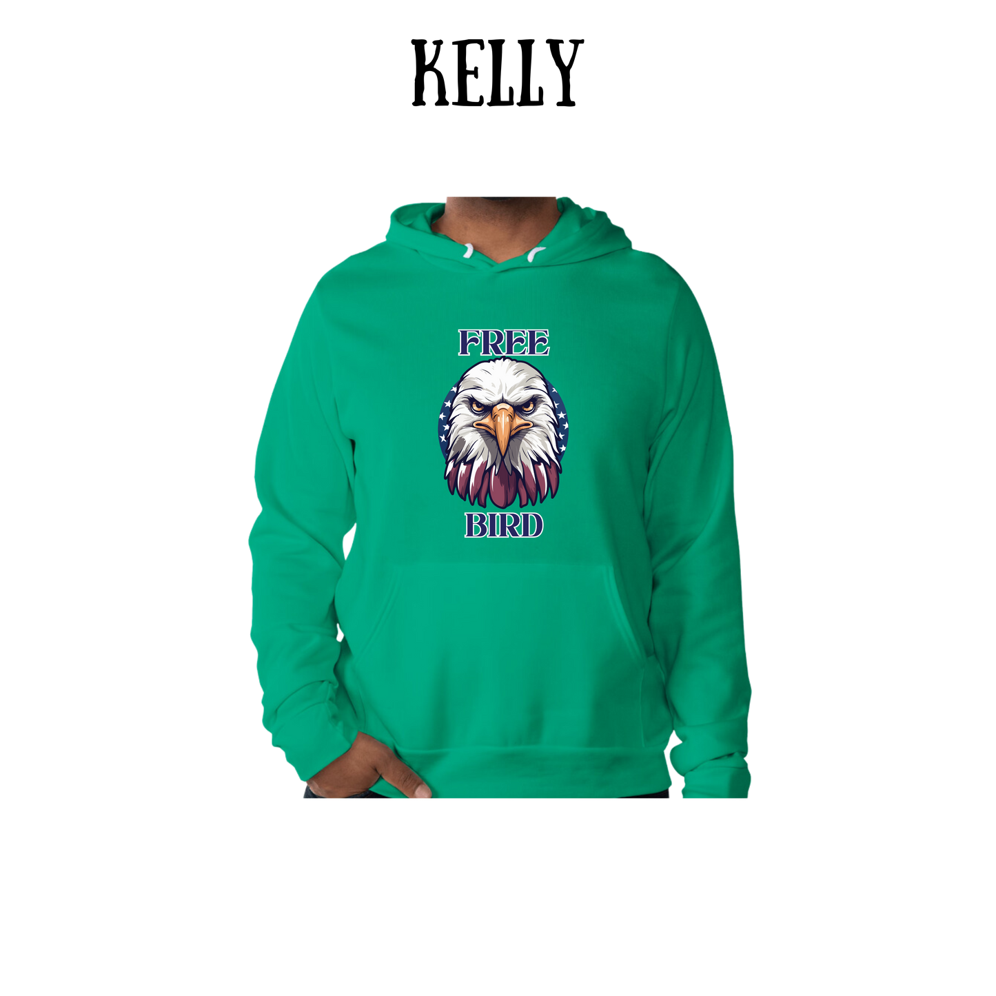 PP - Free Bird - Sponge Fleece Hoodie - Greens, Neutrals