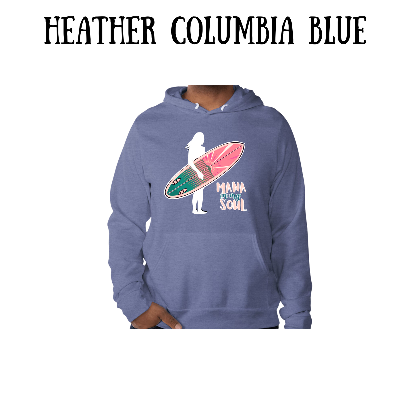 VP - Mana in My Soul - Sponge Fleece Hoodie - Blues, Purples