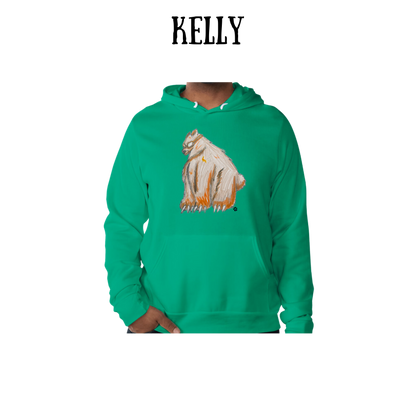 AC - Muscle Bear - Sponge Fleece Hoodie - Greens, Neutrals