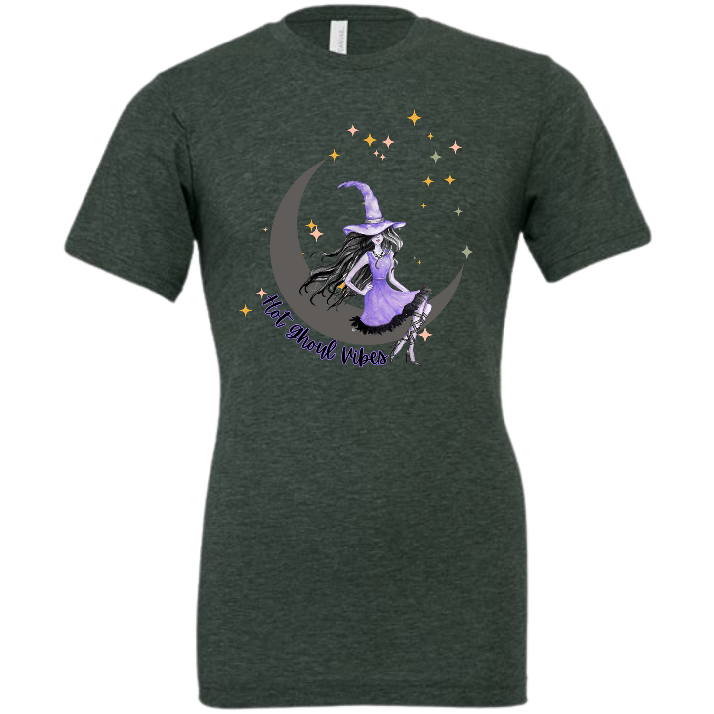 HP - Hot Ghoul Vibes - Unisex Tee - Browns and Greens