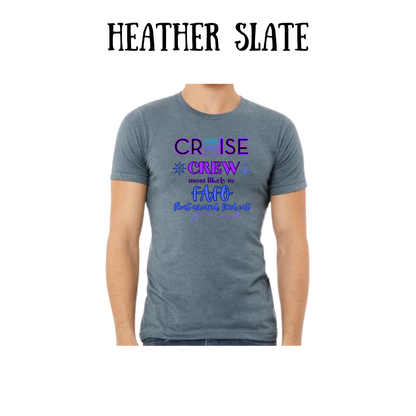 VP - Cruise Crew FAFO - Unisex Tee - Blues