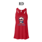 PP - Lovin' Life As A Free Bird - Women's Flowy Racerback Tank
