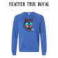 BP - Alpha - Sponge Fleece Raglan Sweatshirt - Blues, Purples