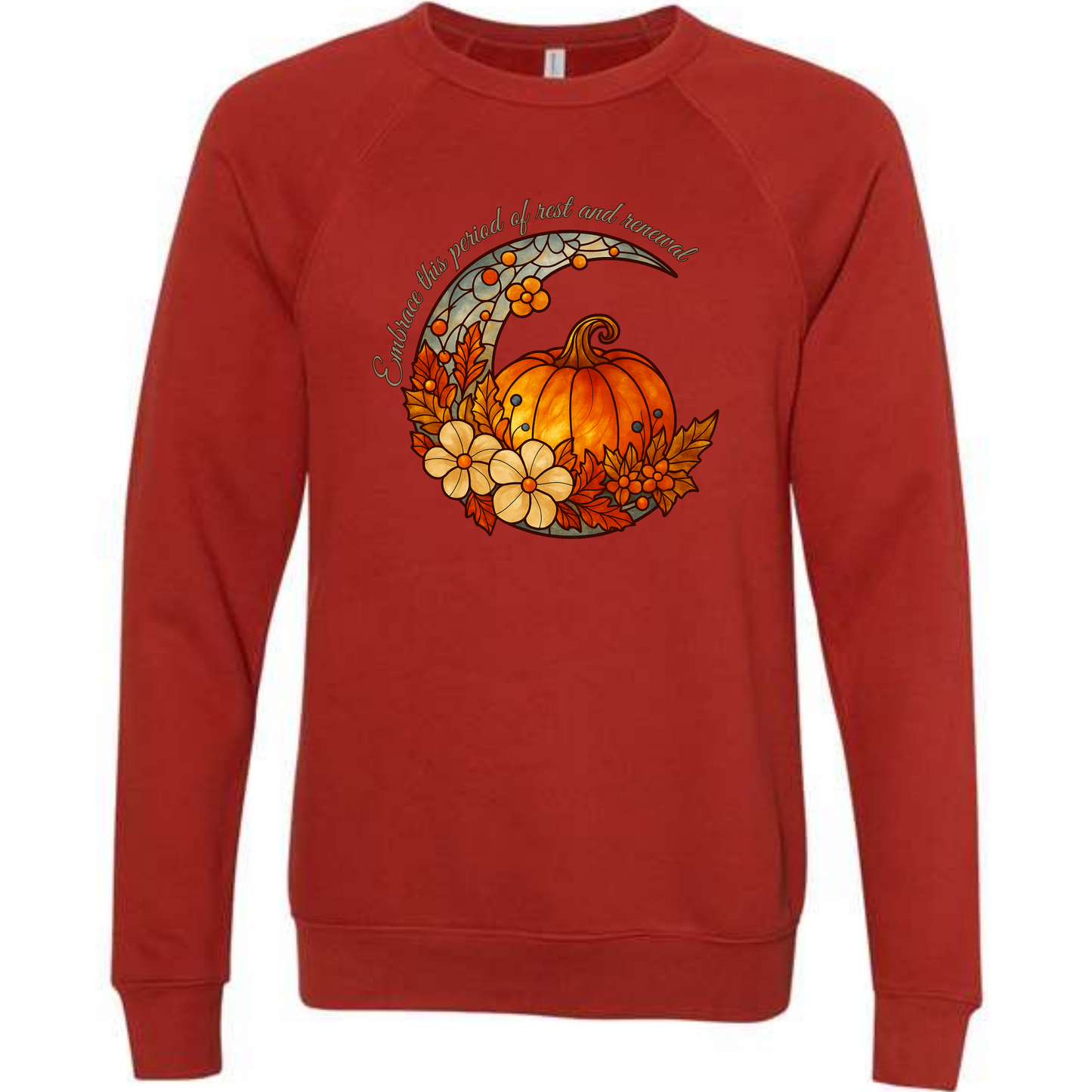 Rest and Renewal - Sponge Fleece Raglan Sweatshirt - Assorted Colors