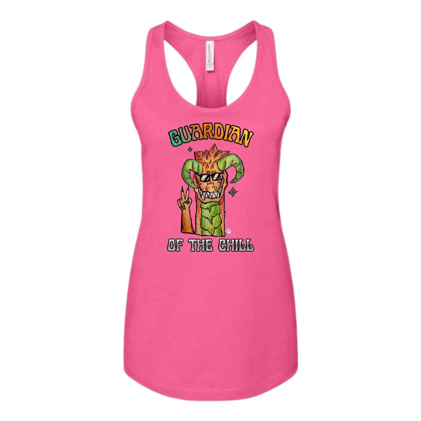 Guardian of The Chill - Bella+Canvas - Women's Jersey Racerback Tank