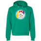 HP - Calming Circle - Sponge Fleece Hoodie - Greens, Neutrals