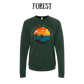 VP - Sunsets & No Regrets - Sponge Fleece Raglan Sweatshirt - Greens, Neutrals