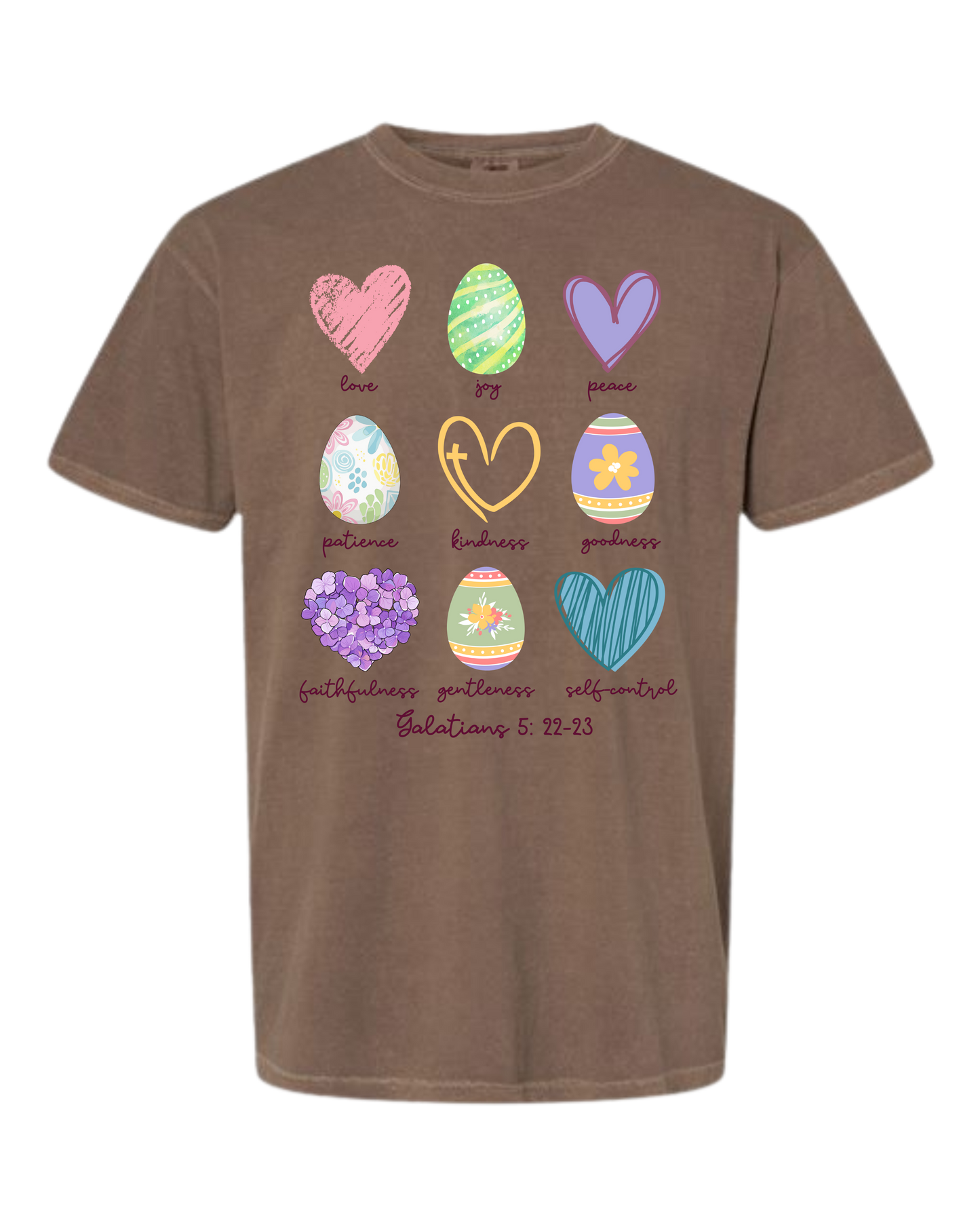 Galatians 5 - Easter - Comfort Colors - Heavyweight Unisex Tee - Neutral Colors