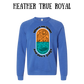 CP - Where We Listen and Don't Judge - Sponge Fleece Raglan Sweatshirt - Blues, Purples