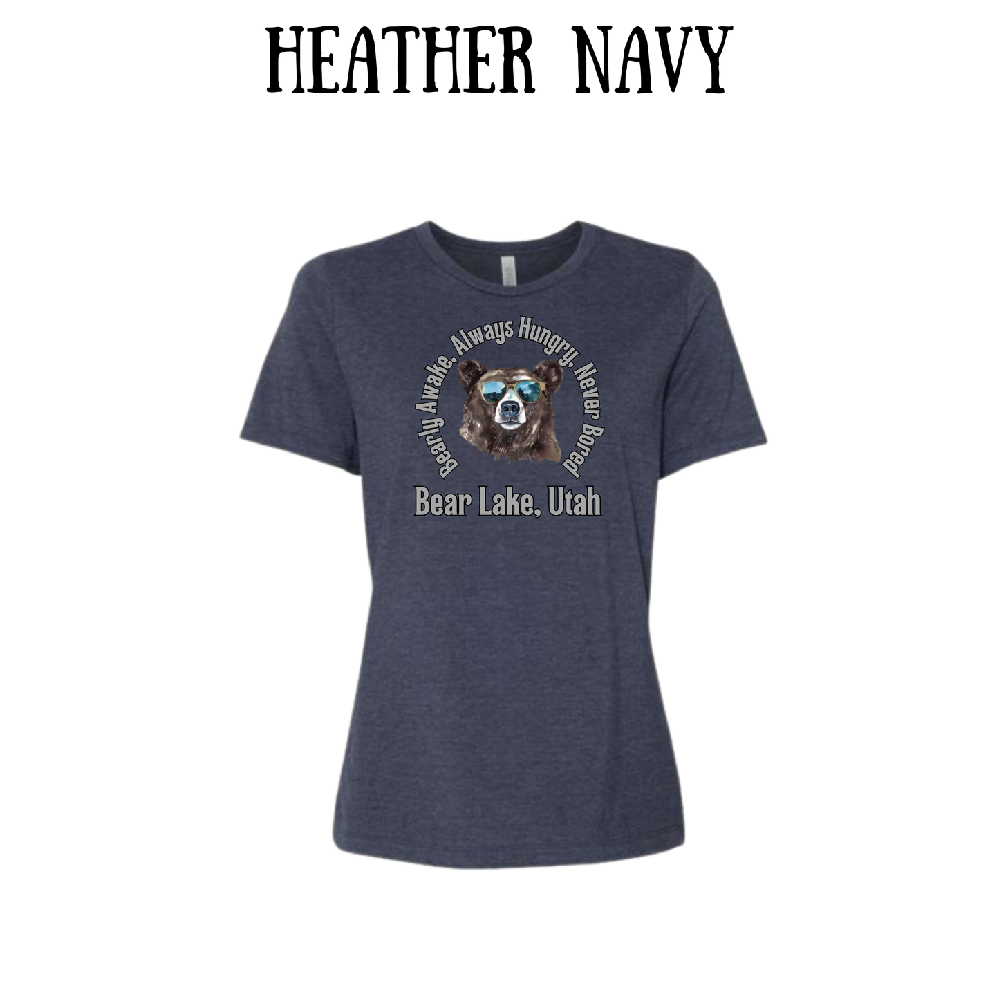 CP - Bear Lake Utah - Women's Relaxed Fit Tee - Assorted Colors