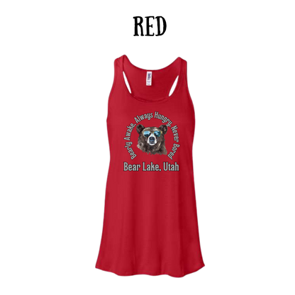 CP - Bear Lake Utah - Women's Flowy Racerback Tank