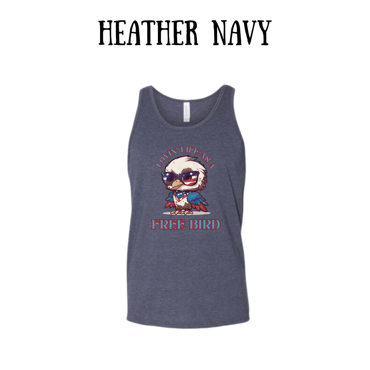 PP - Lovin' Life As A Free Bird - Unisex Tank