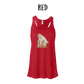 AC - Muscle Bear - Women's Flowy Racerback Tank