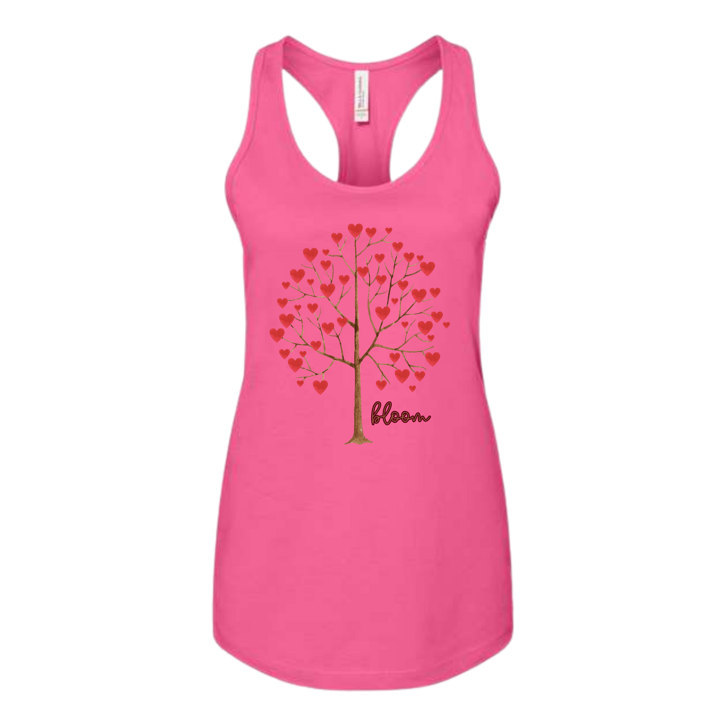 Bloom - Bella+Canvas - Women's Jersey Racerback Tank