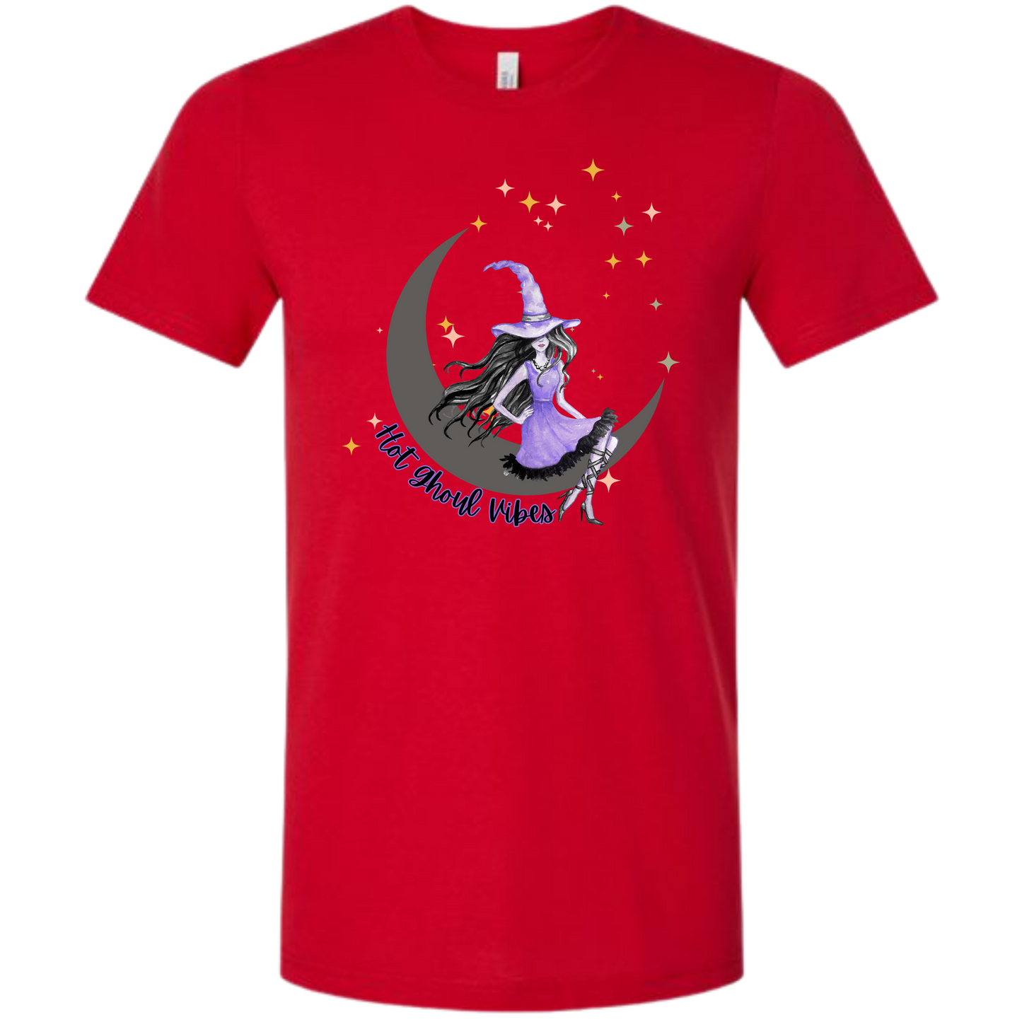 HP - Hot Ghoul Vibes - Unisex Tee - Reds