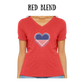 PP - One Nation One Heart - Women's V-Neck - Assorted Colors