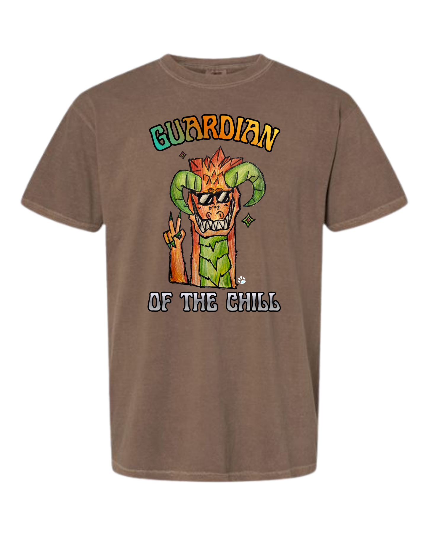 Guardian of The Chill - Comfort Colors - Heavyweight Unisex Tee - Neutral Colors
