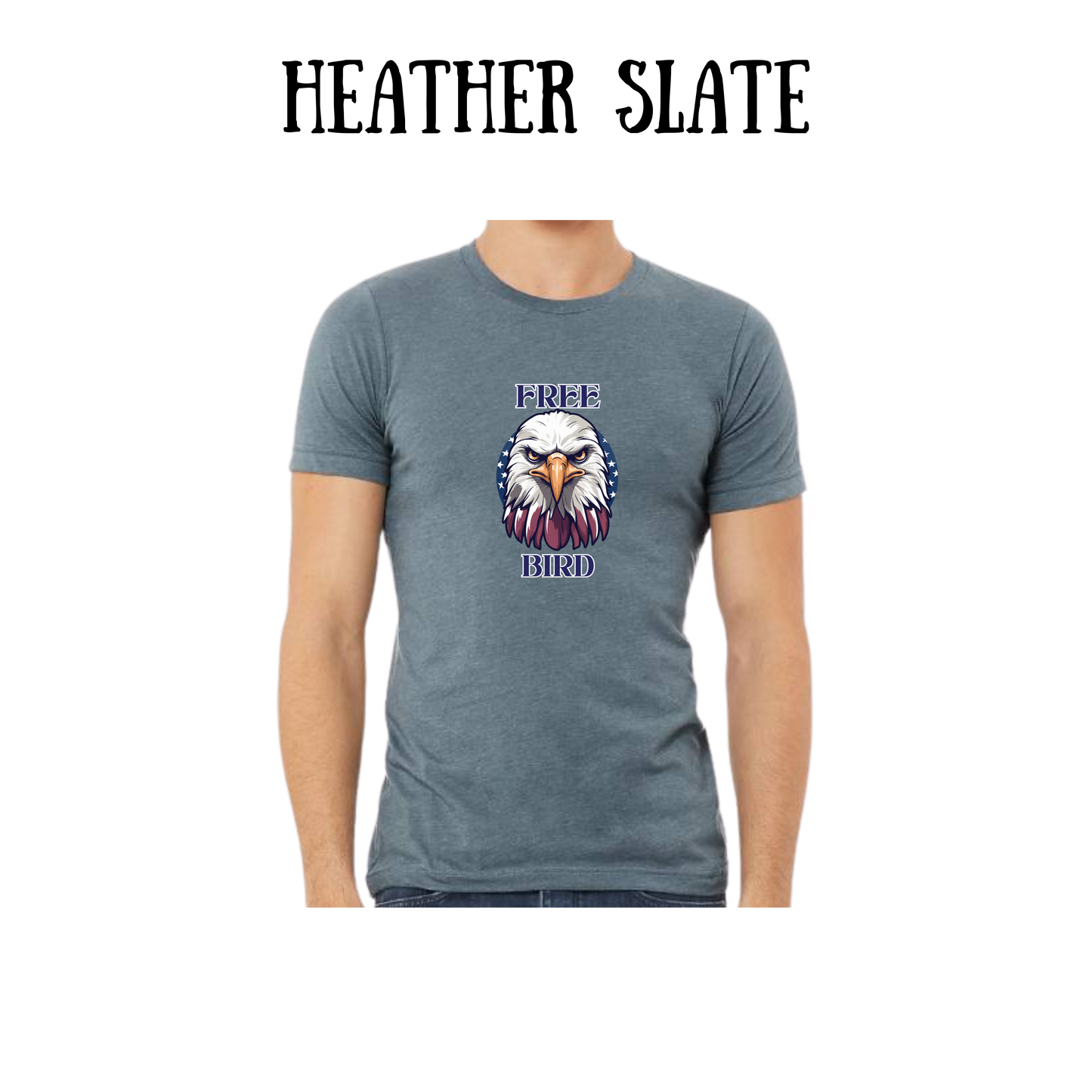 PP - Free Bird - Unisex Tee - Blues