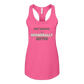 Not Moody. (just) Hormonally Gifted - Bella+Canvas - Women's Jersey Racerback Tank