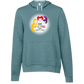 HP - Calming Circle - Sponge Fleece Hoodie - Blues, Purples